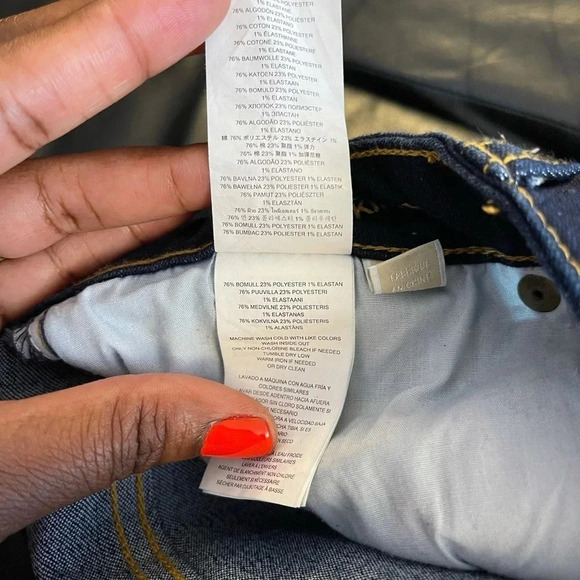 Michael Kors Dark Rinse Skinny Jean - Picture 16 of 16